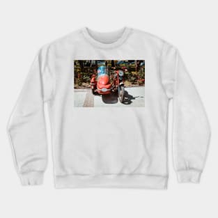 classic motorcycle - Vintage Crewneck Sweatshirt